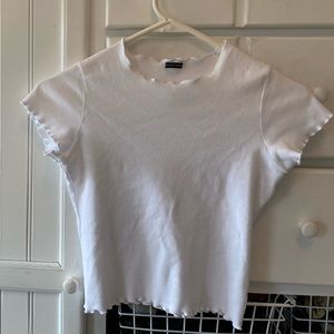 Brandy Melville White Crop Top